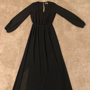 Show me your mumu black maxi Jocelyn dress
